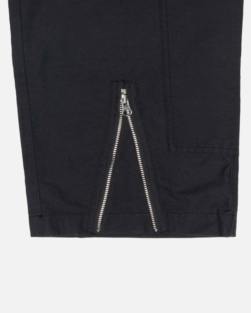 Stüssy Nyco Flight Pant Broek Unisex Zwart | OV55-O0-QG