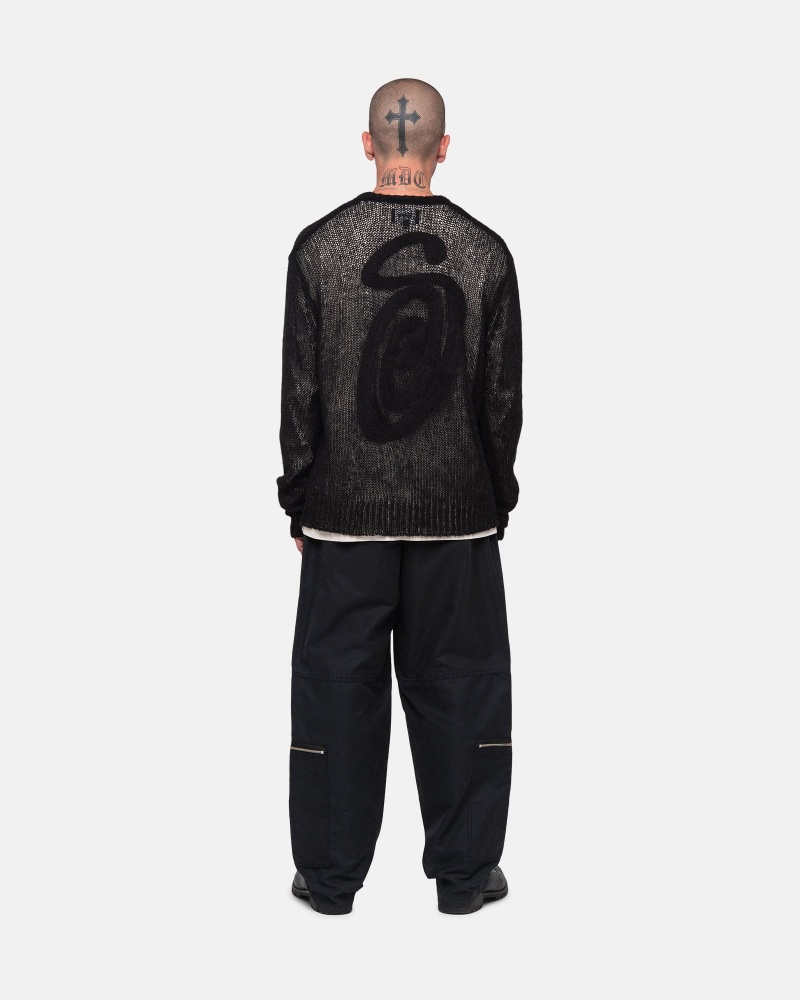 Stüssy Nyco Flight Pant Broek Unisex Zwart | OV55-O0-QG