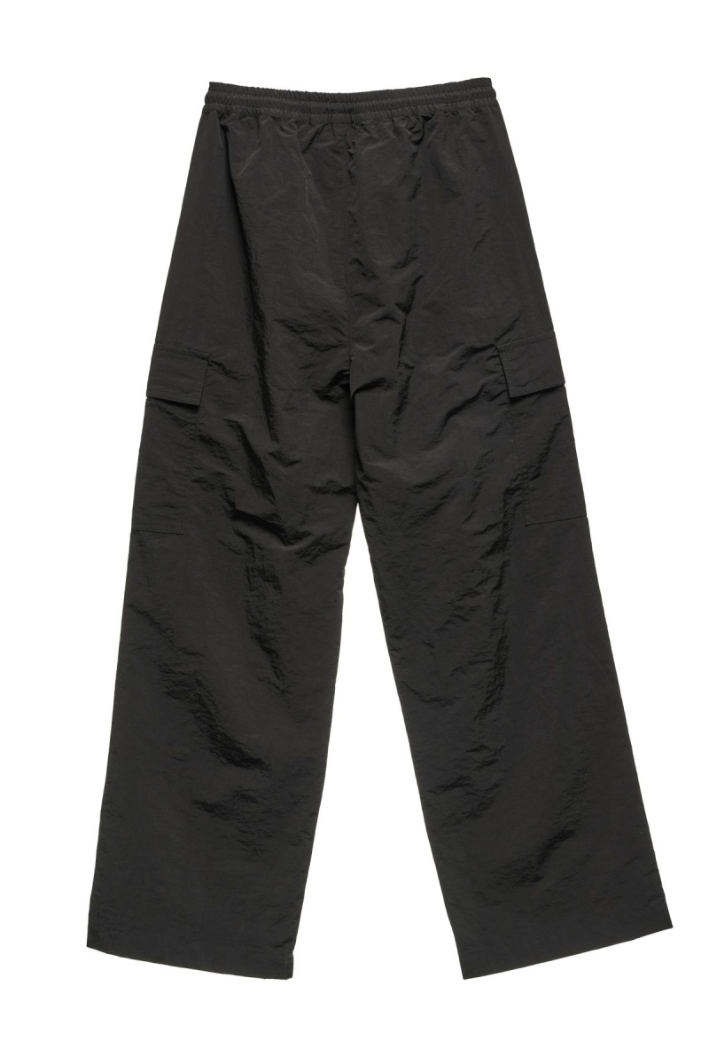 Stüssy Nylon Cargo Pant Shorts & Pants Dames Zwart | NY81-M4-WU