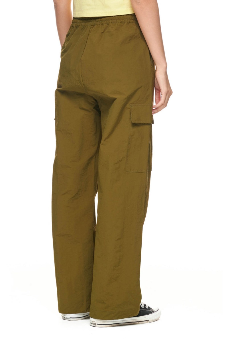 Stüssy Nylon Cargo Pant Shorts & Pants Dames Groen | AW40-M9-PS