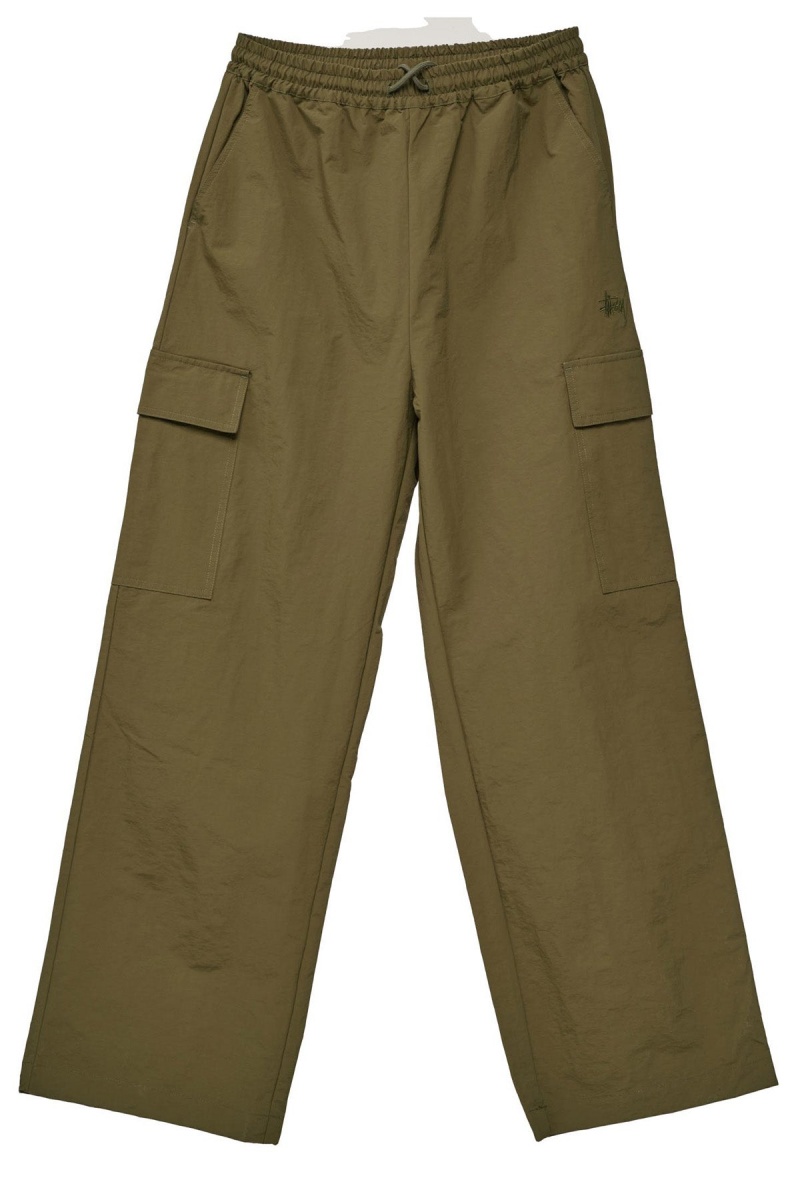 Stüssy Nylon Cargo Pant Shorts & Pants Dames Groen | AW40-M9-PS