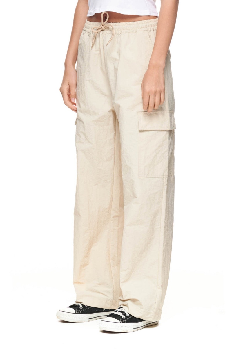 Stüssy Nylon Cargo Pant Shorts & Pants Dames Wit | AM76-D9-ZP