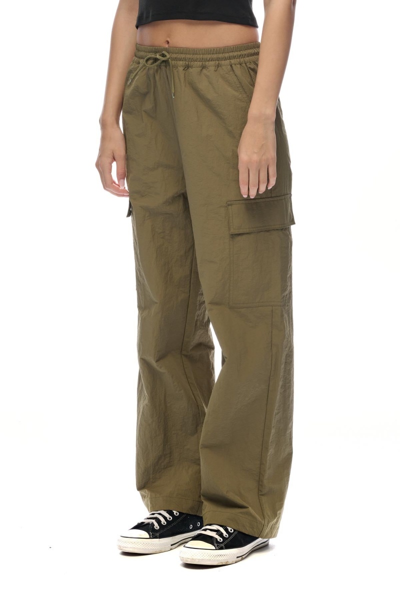 Stüssy Nylon Cargo Pant Shorts & Pants Dames Groen | LF50-Q6-AQ