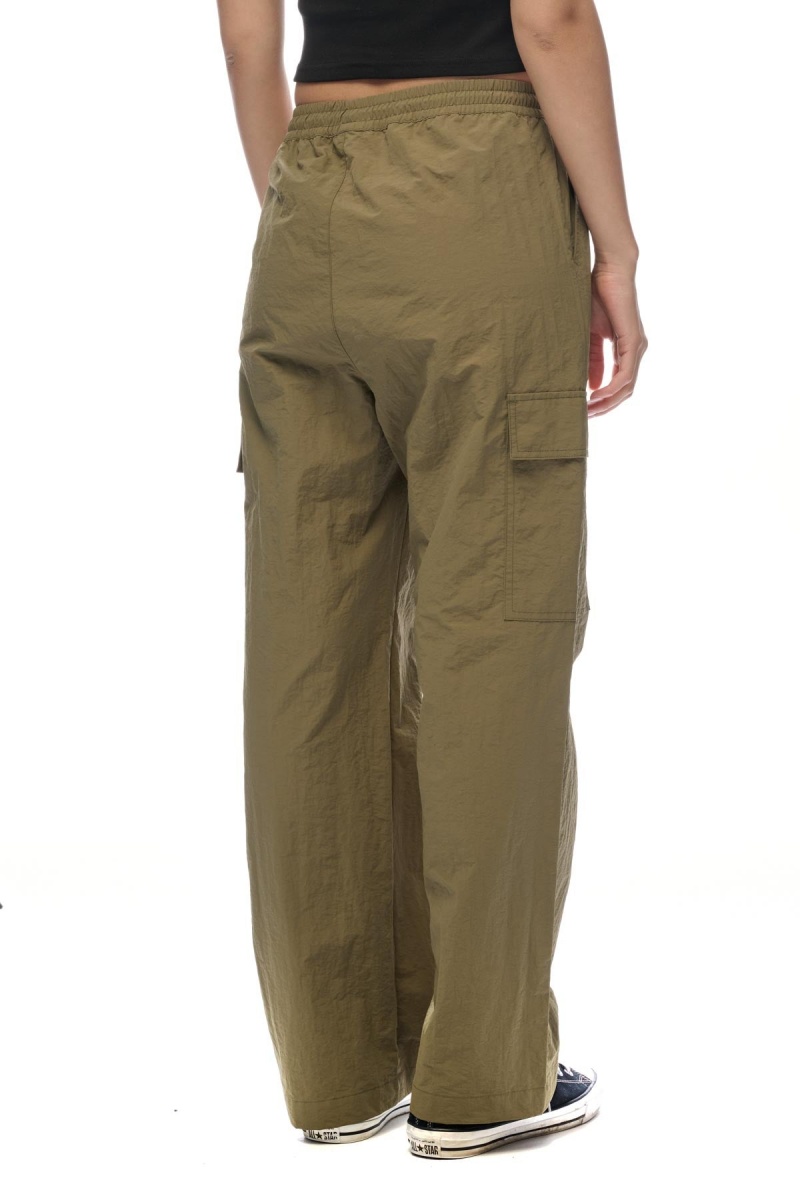 Stüssy Nylon Cargo Pant Shorts & Pants Dames Groen | LF50-Q6-AQ