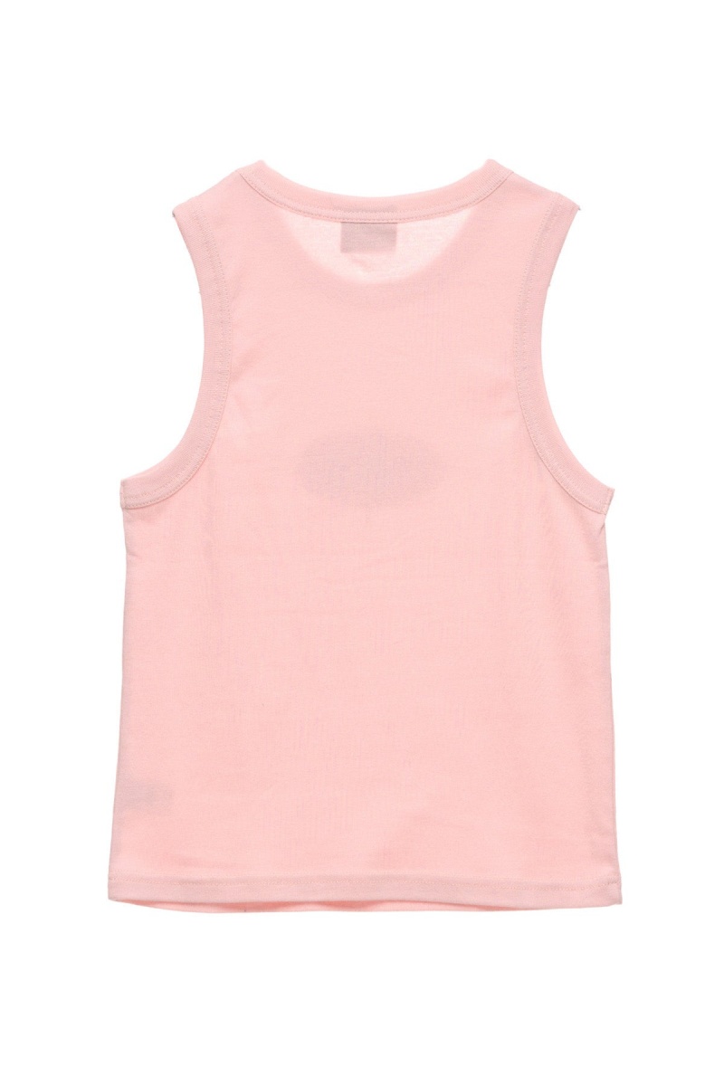 Stüssy Points Rib Tank T-Shirts L/S Dames Roze | SR28-L4-NN