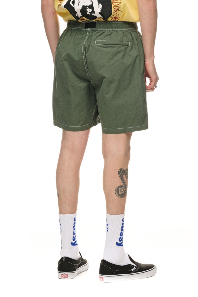 Stüssy Ripstop Mountain Kort Korte Broek Heren Groen | FW69-Z1-NA