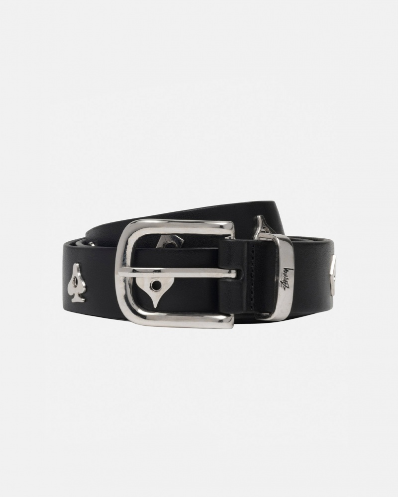 Stüssy Royal Suit Jurken Belt Riem Unisex Zwart | UJ92-Y6-BE