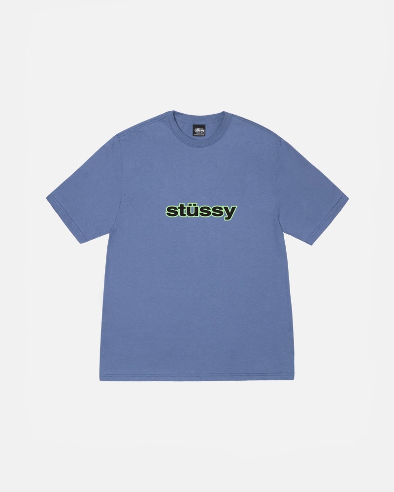 Stüssy SS-Link Tee Short Sleeve T-Shirt Unisex Storm | DK62-D6-PZ