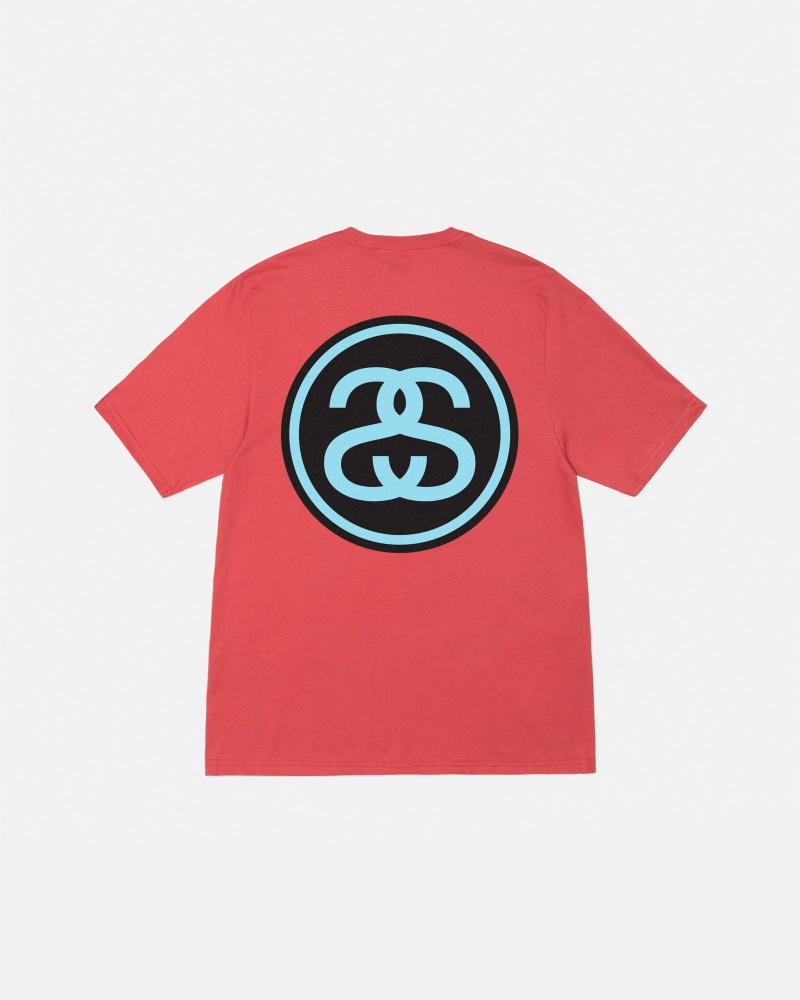 Stüssy SS-Link Tee Short Sleeve T-Shirt Unisex Pepper | ZS42-B3-IV