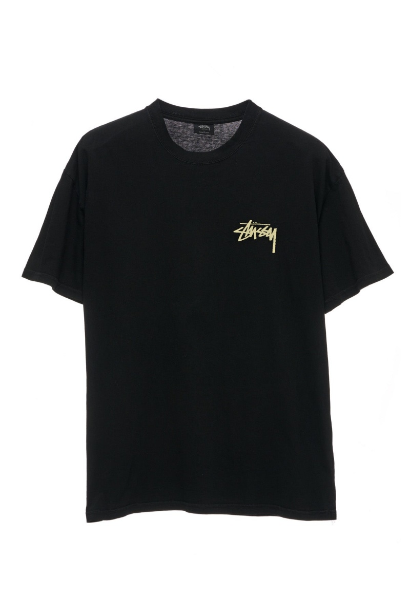 Stüssy S Talk Ss Tee Tees Heren Zwart | DC63-K6-FH