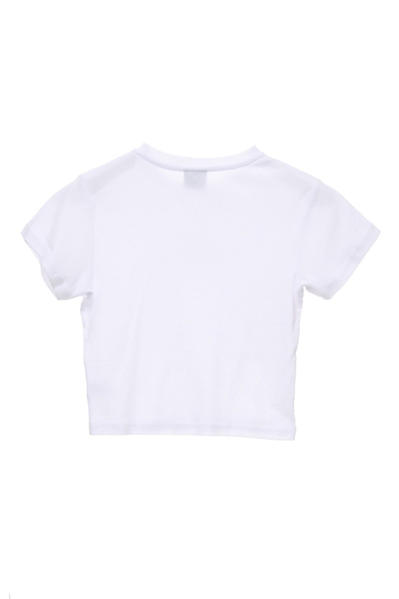 Stüssy Seal Rib Tee Tees Dames Wit | EV57-J2-BN