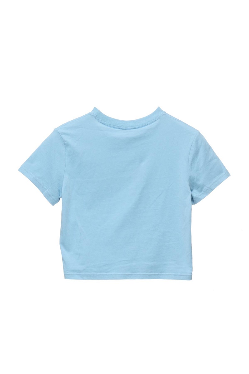 Stüssy Shadow Stock Slim Tee Tees Dames Blauw | AZ92-Y6-FP