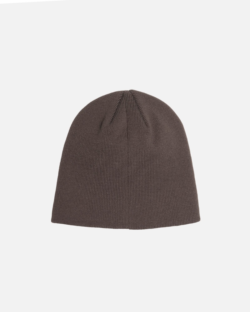 Stüssy Skullcap Basic Muts Unisex Cocoa | HP61-G0-DC