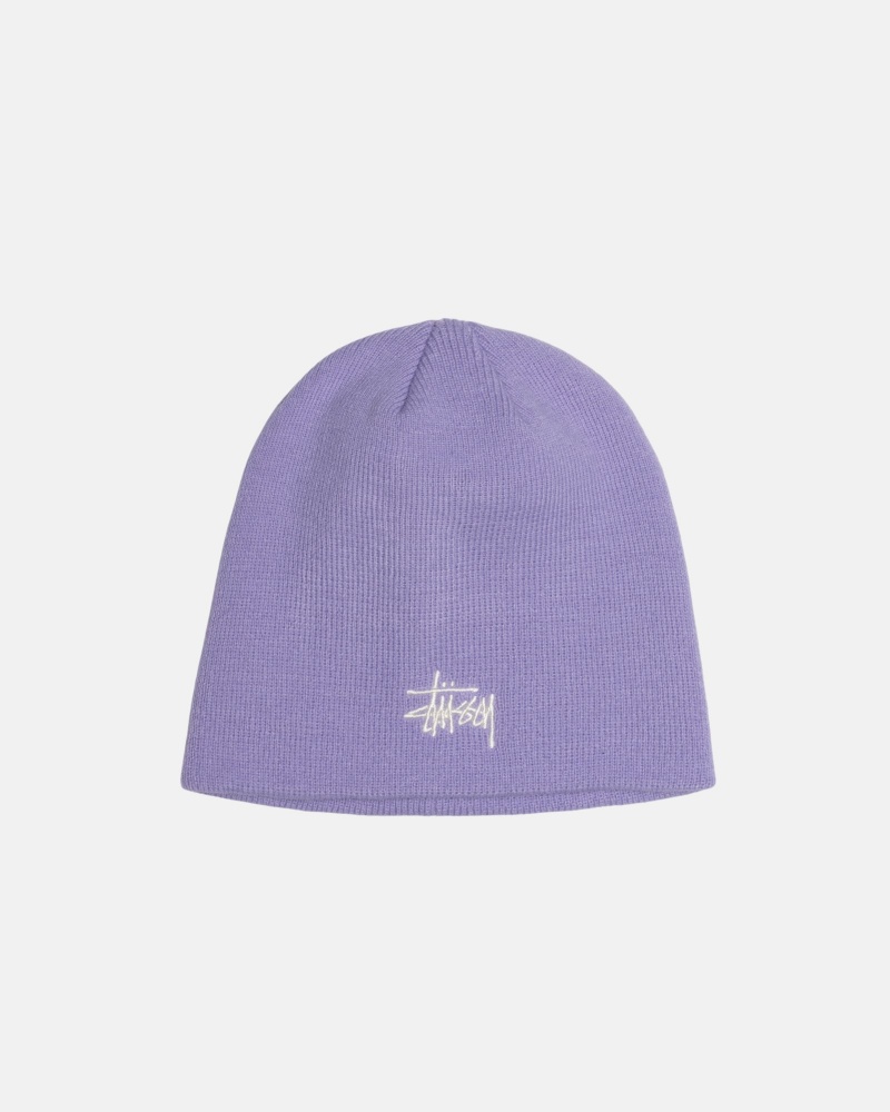 Stüssy Skullcap Basic Muts Unisex Lilac | KE90-N4-RX