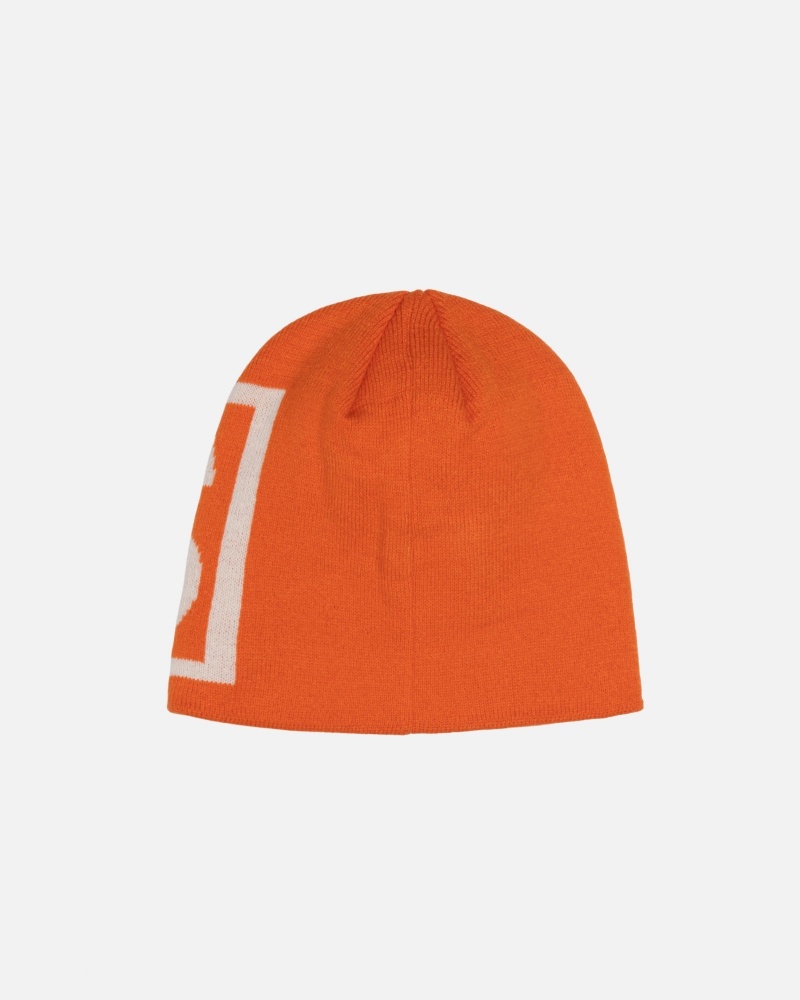 Stüssy Skullcap SS Link Muts Unisex Oranje | AI34-Y2-RZ