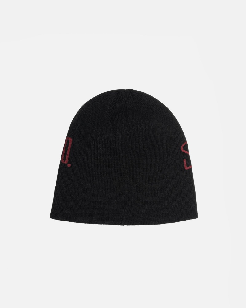 Stüssy Skullcap Workgear Print Muts Unisex Zwart | KG67-C8-RD