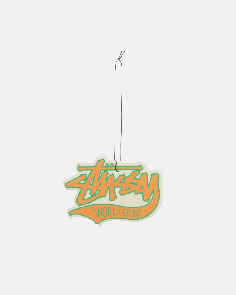 Stüssy Slugger Logo Air Freshener Pack Novelty Home Unisex Multi Pom San Lav | YL40-Z7-WX