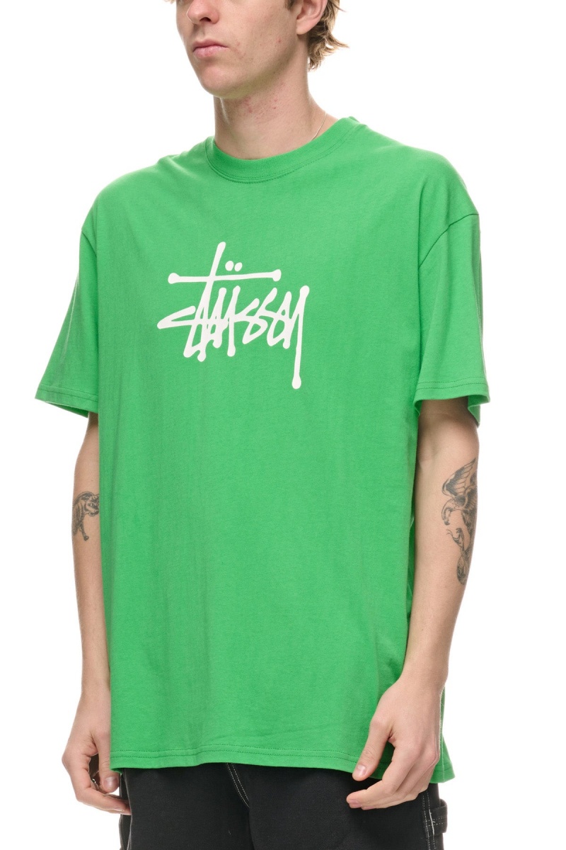 Stüssy Solid Graffiti C Ss Tee Tees Heren Apple | NF74-T6-TG