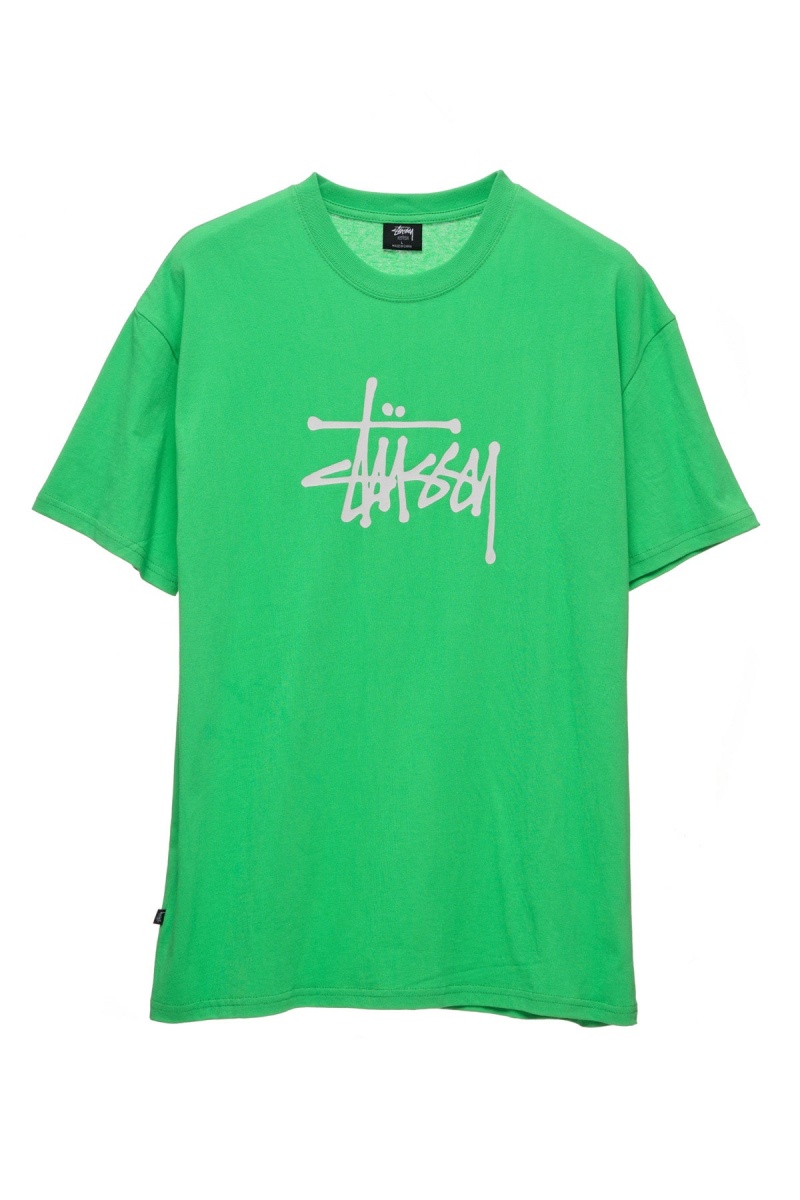 Stüssy Solid Graffiti C Ss Tee Tees Heren Apple | NF74-T6-TG