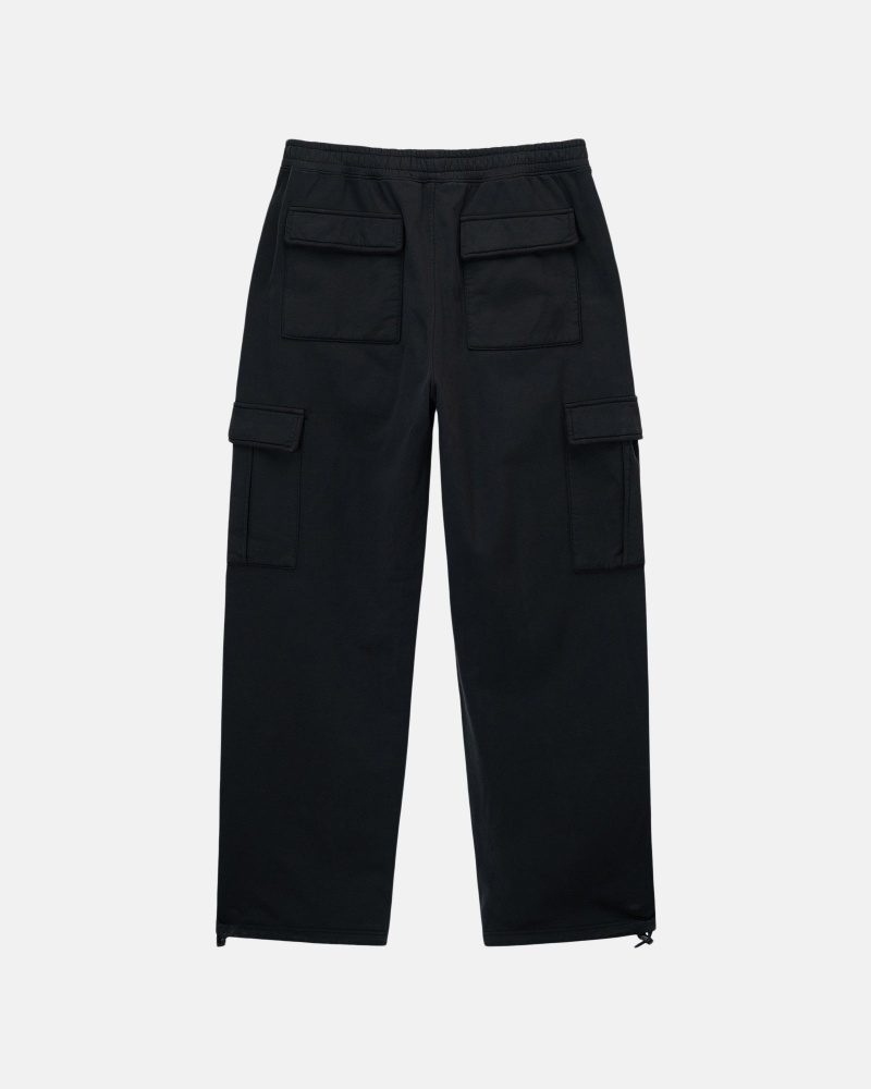 Stüssy Sport Cargo Fleece Pant Broek Heren Zwart | KL87-N6-FO