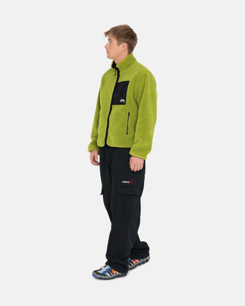 Stüssy Sport Cargo Fleece Pant Broek Heren Zwart | KL87-N6-FO