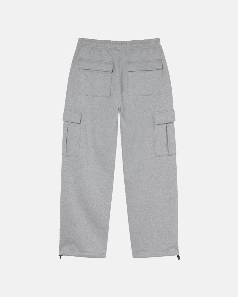 Stüssy Sport Cargo Fleece Pant Broek Heren Grijs | QW44-T9-ZE