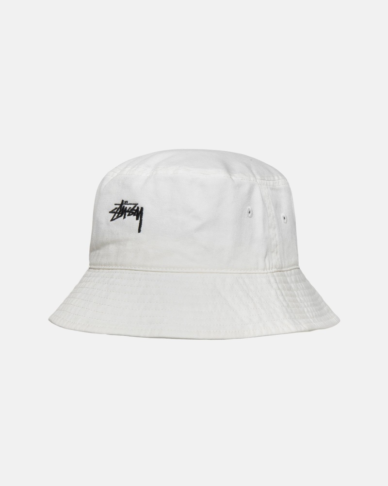 Stüssy Stock Bucket Hat Bucket Hat Heren Natural | TX60-Y3-IF