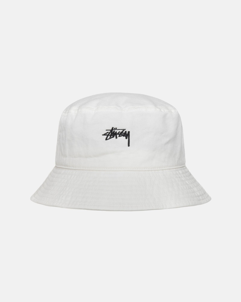 Stüssy Stock Bucket Hat Bucket Hat Heren Natural | TX60-Y3-IF