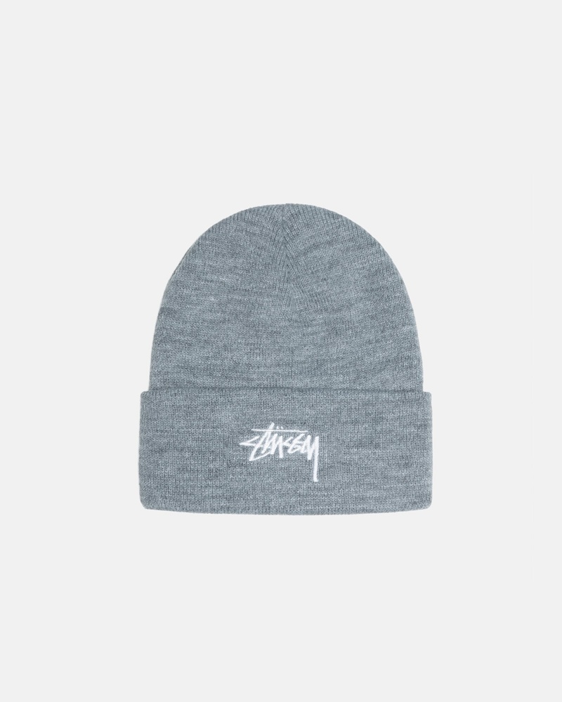 Stüssy Stock Cuff Beanie Muts Unisex Grijs | BS29-Q9-KL