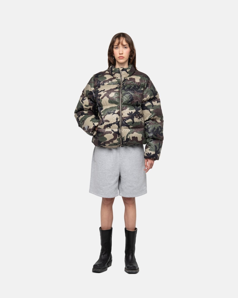 Stüssy Stock Logo Sweatshort Korte Broek Unisex Grijs | MC97-Q4-KY