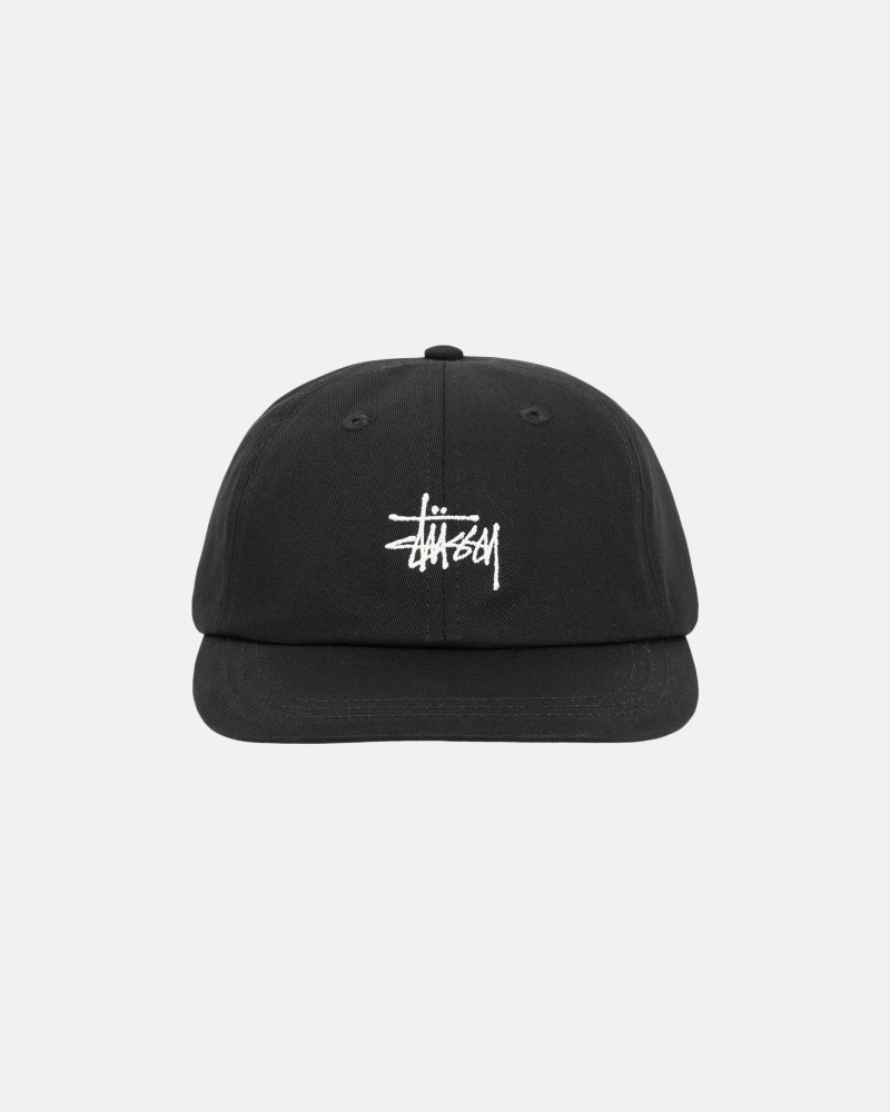 Stüssy Stock Low Pro Cap Ball Cap Unisex Zwart | RS26-G1-RM