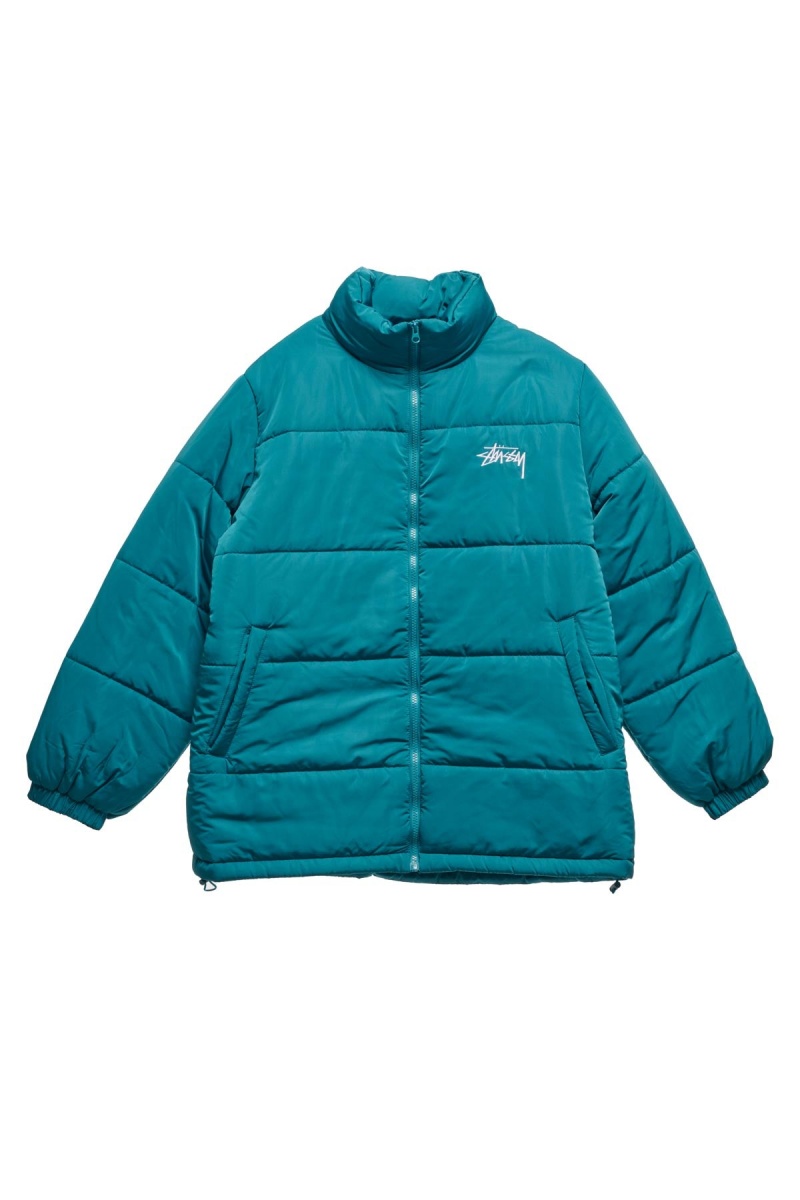 Stüssy Stock Puffa Jacket Jassen Dames Groen | GX90-A3-AC