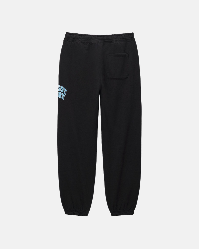 Stüssy Sport Sweatpant Broek Unisex Zwart | VI86-M4-BC