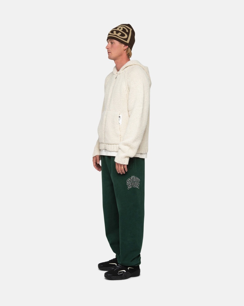 Stüssy Sport Sweatpant Broek Unisex Pine | XW65-U2-WK