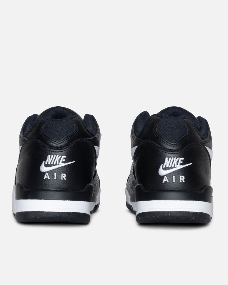 Stüssy & Nike Air Flight '89 Low Schoenen Unisex Black/White-White | QB23-X7-DG