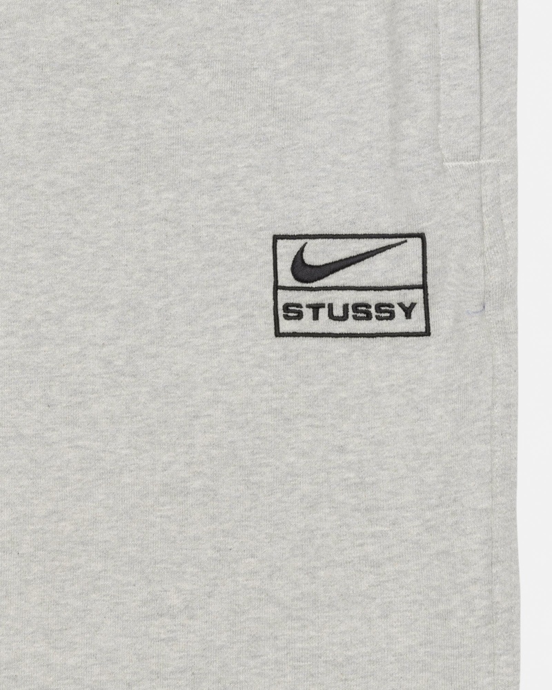 Stüssy & Nike Fleece Pant Broek Unisex Grijs | NP17-S8-XP