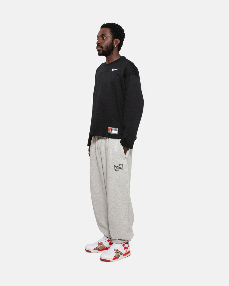 Stüssy & Nike Fleece Pant Broek Unisex Grijs | NP17-S8-XP