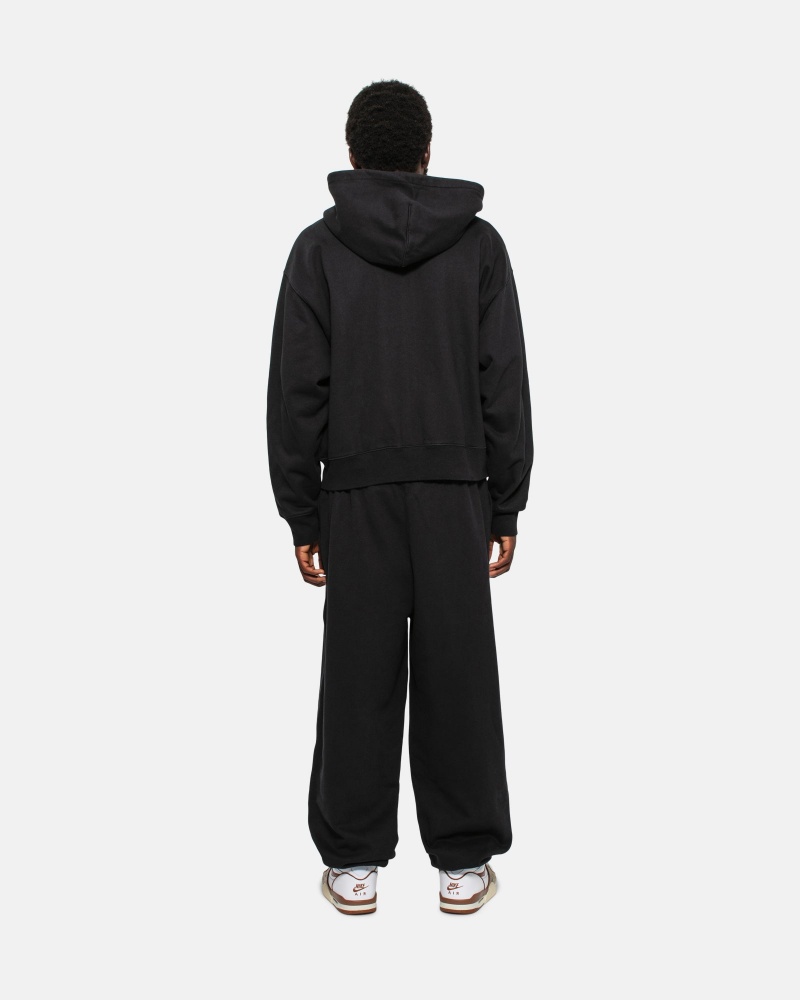 Stüssy & Nike Stone Washed Fleece Pant Broek Unisex Zwart | SE89-K0-JZ