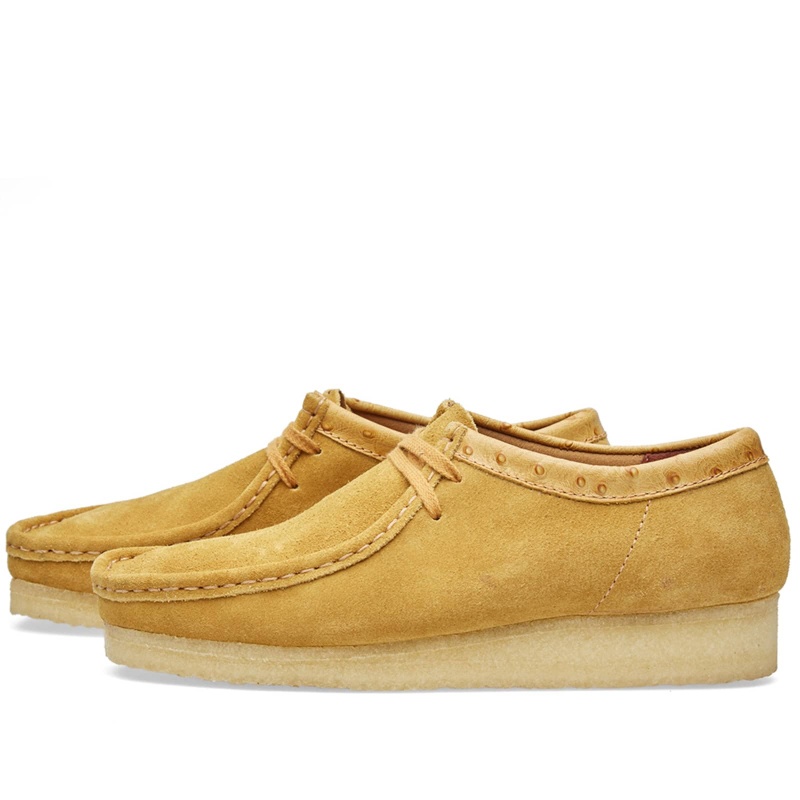 Stüssy x Clarks Originele Wallabee Schoenen Unisex Bruin | GB23-C2-KX