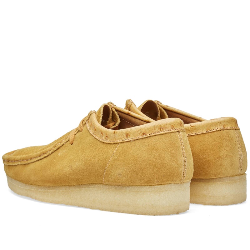 Stüssy x Clarks Originele Wallabee Schoenen Unisex Bruin | GB23-C2-KX