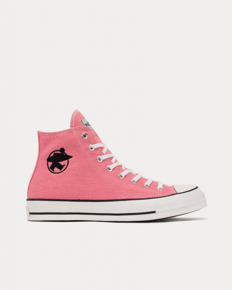 Stüssy x Converse – Surfman Chuck 70 High Top A02052C Schoenen Unisex Zwart | MJ56-N8-HT