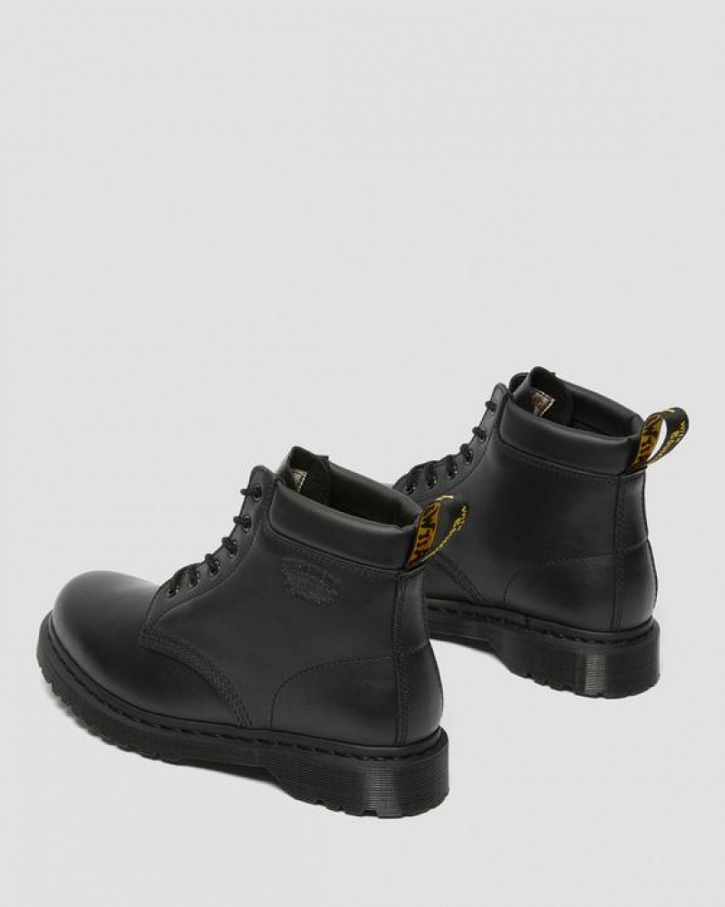 Stüssy x Dr. Martens 939 Leren Ankle Boots Schoenen Unisex Zwart | ER01-K2-MN