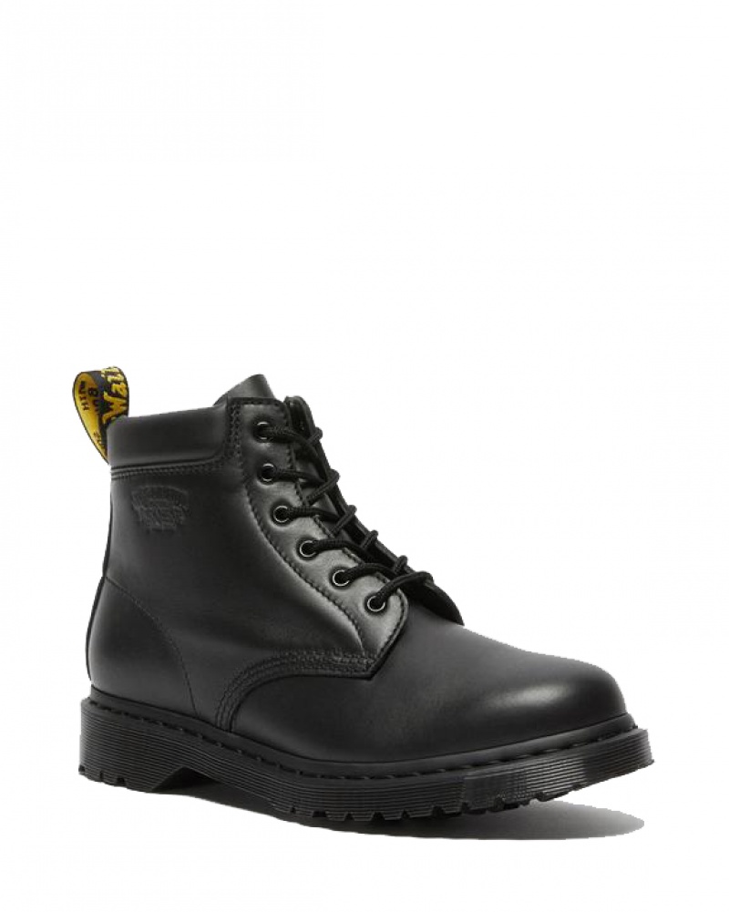 Stüssy x Dr. Martens 939 Leren Ankle Boots Schoenen Unisex Zwart | ER01-K2-MN