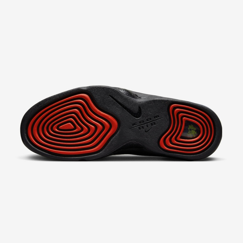 Stüssy x Nike Air Penny 2 DX6933-300 Schoenen Unisex Zwart | IH40-J8-TN