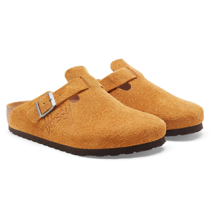 Stüssy Stussy Boston Suede Schoenen Unisex Caramel | WS44-B2-JM