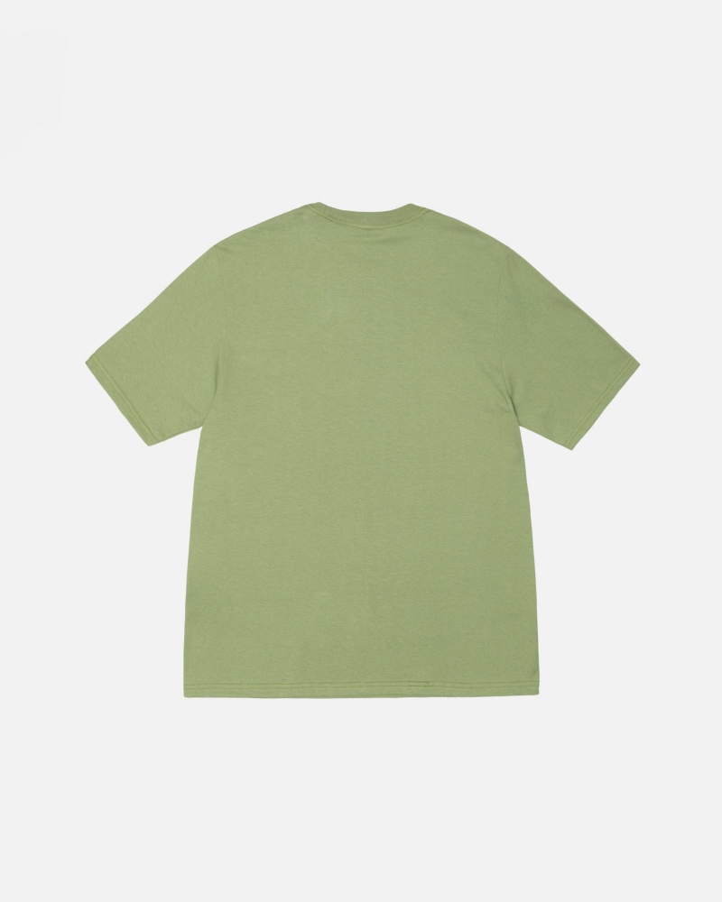 Stüssy Stussy Lucha Tee Short Sleeve T-Shirt Unisex Moss | HN86-P8-DT