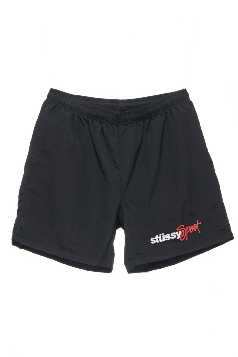 Stüssy Stussy Sport Watershort Korte Broek Heren Zwart | VA33-J3-AX