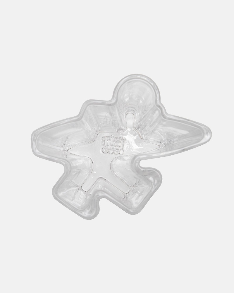 Stüssy Surfman Vase Novelty Home Unisex Clear | NC78-V7-UA