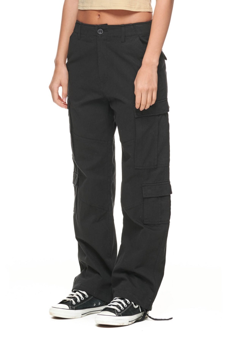 Stüssy Surplus Cargo Pant Shorts & Pants Dames Zwart | OL59-U7-PZ