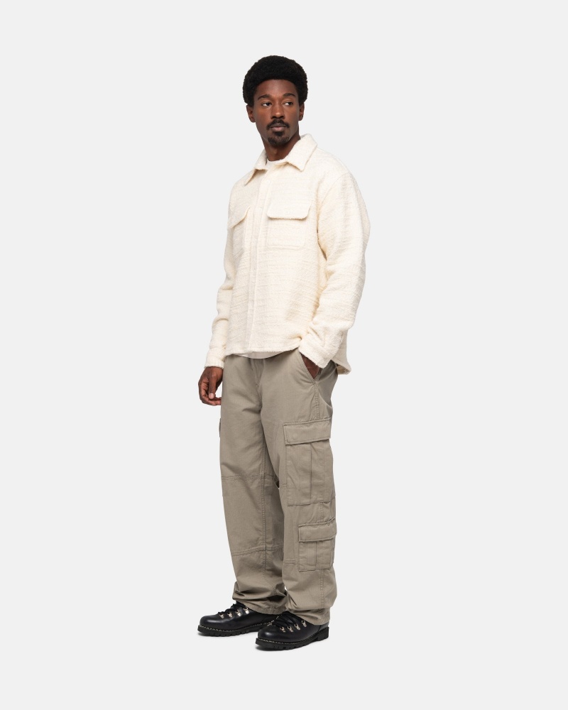 Stüssy Surplus Cargo Ripstop Broek Unisex Olijfgroen | VK74-T5-QF